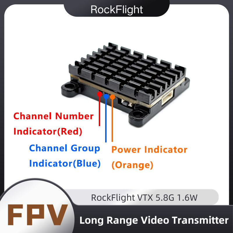 RockFlight TX663 VTX 5.8G 48CH - Fpv Drone Transmitter recensie en prijs