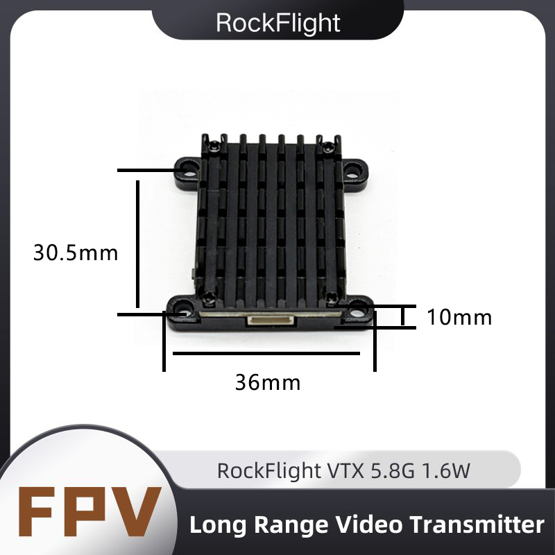 RockFlight TX663 VTX 5.8G 48CH - Fpv Drone Transmitter recensie en prijs