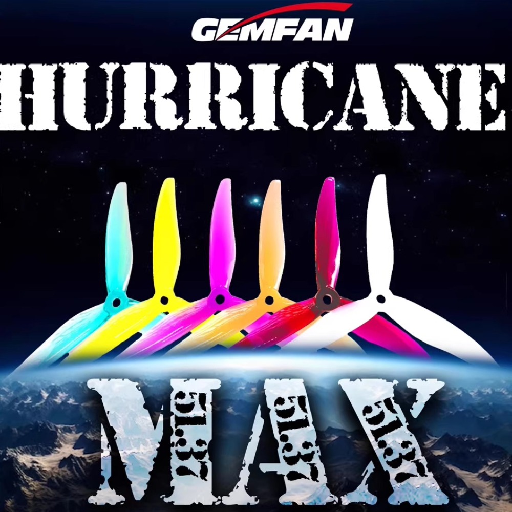 2Pairs Gemfan Hurricane 51377  - Fpv Drone Propeller recensie en prijs